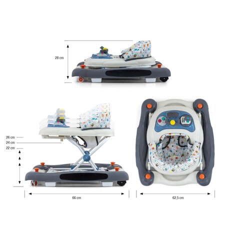Premergator Patrol Plus, 6 luni+, Galaxy, Milly Mally 681771