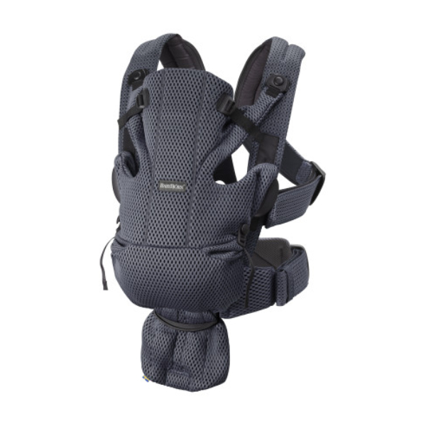 Marsupiu anatomic Move, Antracit 3D Mesh, Babybjorn