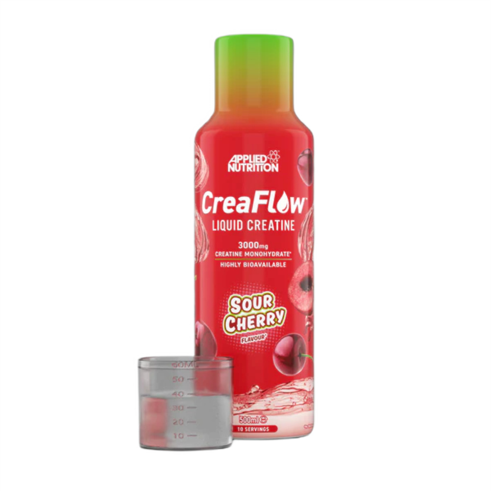 Creatina lichida Sour Cherry CreaFlow, 3000 mg, 500 ml, Applied Nutrition