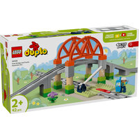 Set de extindere Pod si sine de cale ferata Duplo, 10426, + 2 ani, Lego