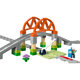 Set de extindere Pod si sine de cale ferata Duplo, 10426, + 2 ani, Lego 682249
