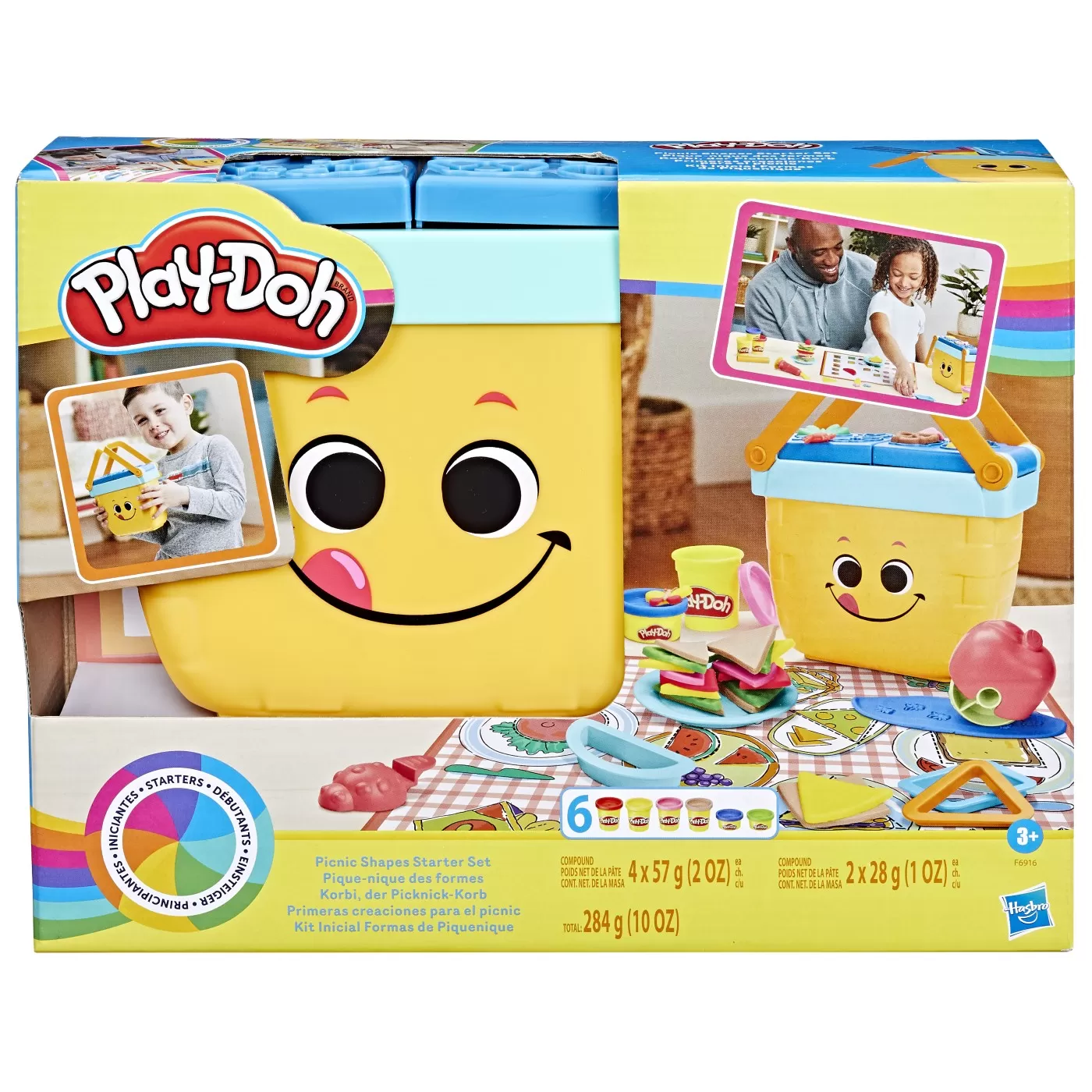 Set pentru picnic si forme, +3 ani, Play Doh