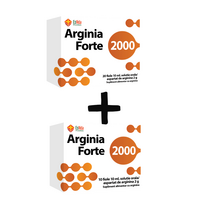 Pachet Arginia Forte 2000, 20 fiole+10 fiole, Esvida Pharma