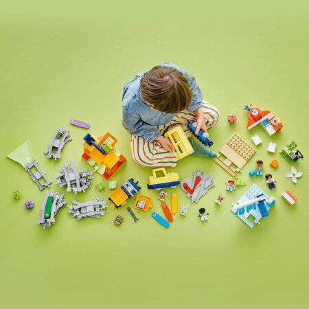 Tren comunitar mare si interactiv Duplo, 10428, + 3 ani, Lego 682326