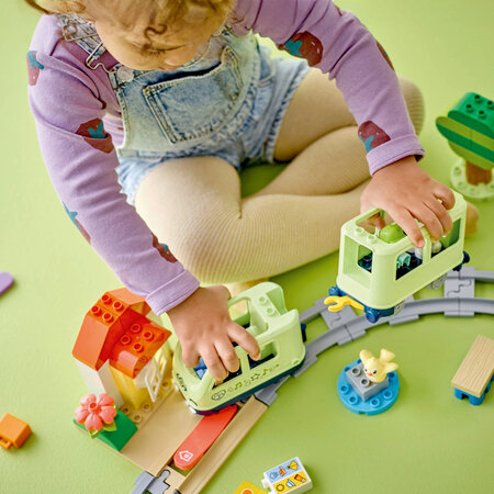 Tren de aventura interactiv Duplo, 10427, + 2 ani, Lego 682344