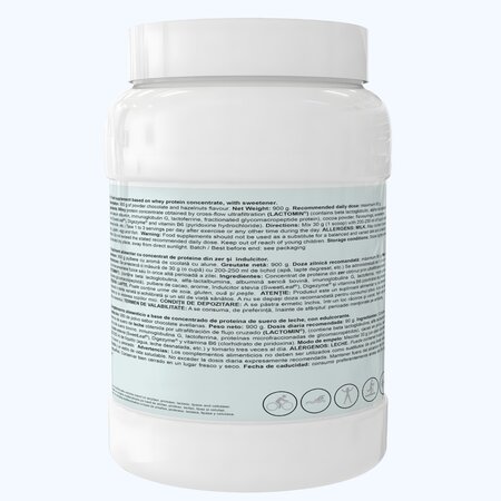 Concentrat proteic Delicious, 900 g, Ciocolata si Alune, Way Better 687848