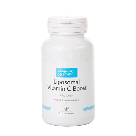 Liposomal Vitamin C Boost, 60 capsule, Longevity Boost