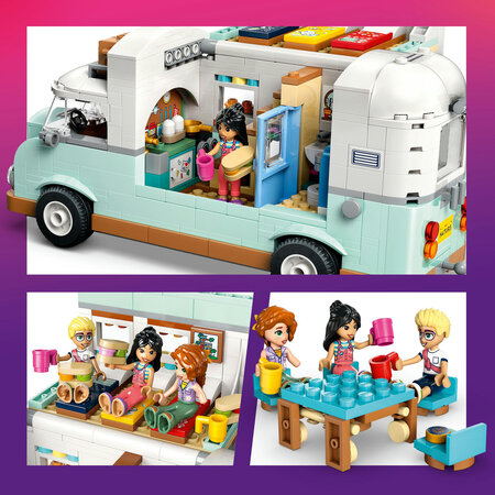 Aventura in rulota cu prietenii Friends, 42663, + 7 ani, Lego 682395