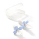 Set tacamuri ergonomice pentru copii, +12 luni, Albastru Deschis, Babyono 682513