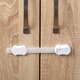 Set 4 protectii universale pentru mobila, Alb, Babyono 682521