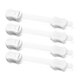 Set 4 protectii universale pentru mobila, Alb, Babyono 682518