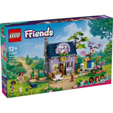 Casa apicultorilor si gradina cu flori Friends, 42669, + 12 ani, Lego