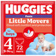 Scutece Pants Little Movers, Nr. 4, 9-14 kg, Boys, 72 bucati, Huggies 801203