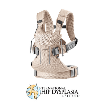 Marsupiu anatomic One Air 3D Mesh, 0-3 ani, Pearly Pink, Babybjorn 682616