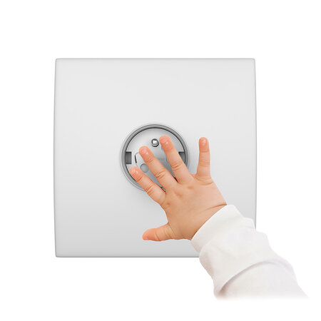 Set 10 protectii pentru priza cu sistem rotativ, Babyono 682745