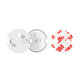 Set 10 protectii pentru priza cu sistem rotativ, Babyono 682738
