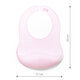 Barbita impermeabila din cauciuc moale si subtire, 6 luni+, Roz deschis, Babyono 682778