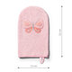 Manusa de baie din fibra de bambus, Roz, Babyono 682782