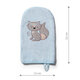 Manusa de baie din fibra de bambus, Albastru, Babyono 682803