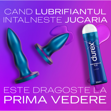 Set dopuri anale Butt Plug, 2 bucati, Durex 682829