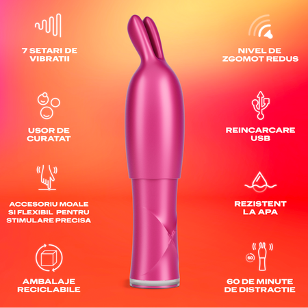 Mini vibrator 1 in 1 Vibe & Tease, Durex 682846