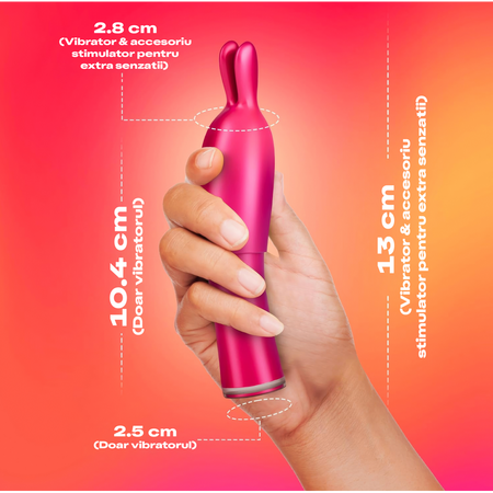 Mini vibrator 1 in 1 Vibe & Tease, Durex 682845