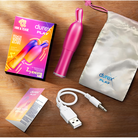 Mini vibrator 1 in 1 Vibe & Tease, Durex 682848