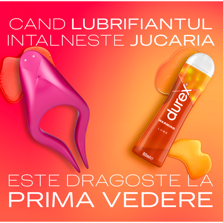 Stimulator cu vibratii Ride & Tease, Durex 682870