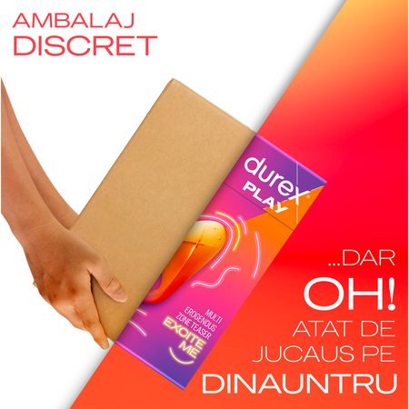 Stimulator cu vibratii Ride & Tease, Durex 682865