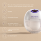Pompa de san electrica, hands free, portabila, Lansinoh 682990