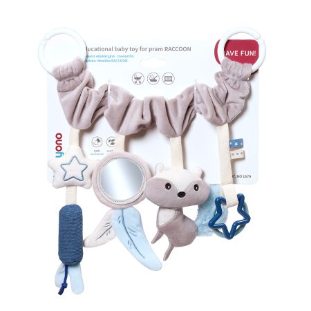 Jucarie educativa pentru carucior, +0 luni, Babyono