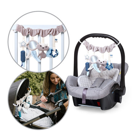 Jucarie educativa pentru carucior, 0 luni+, Babyono 762178