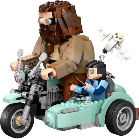 Hagrid si Harry intr-o tura cu motocicleta Harry Potter, + 9 ani, 76443, Lego 683033