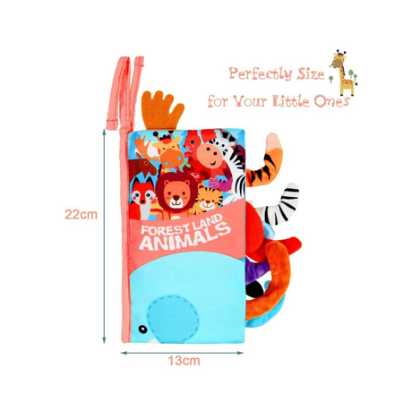 Carte senzoriala pentru dezvoltare bebe, + 3 luni, AcSmart 683200