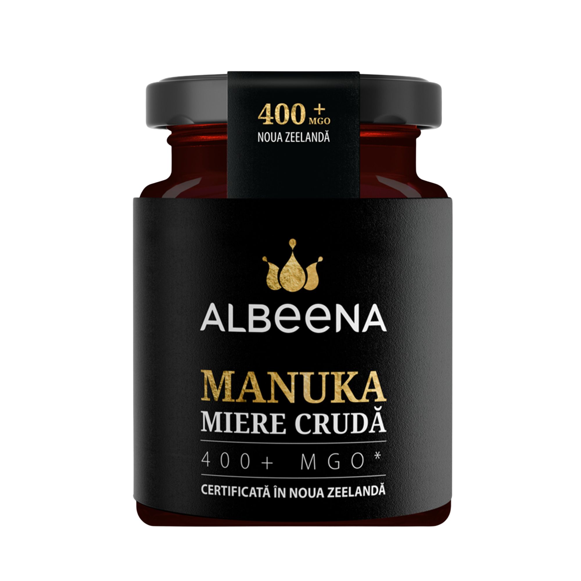 Miere de manuka cruda Albeena, MGO400+, 200 g, Nutrific