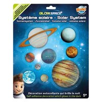 Decoratiuni de perete fosforescente, Sistemul Solar, 5 ani+, Buki