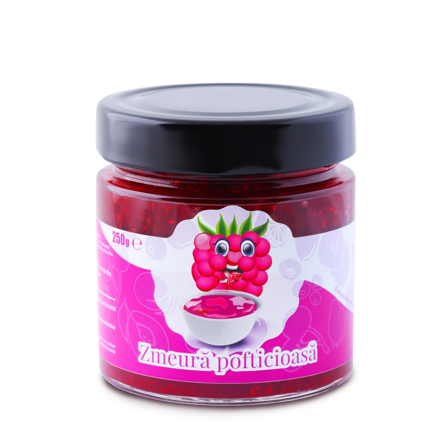 Dulceata de zmeura, 250 g, The Fancy Jar