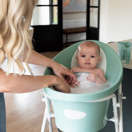 Cadita pentru bebelusi, 0 luni+, Eucalyptus, Shnuggle 683391