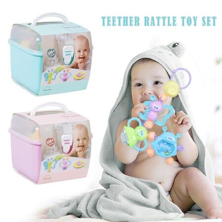 Set zornaitoare pentru bebe, + 3 luni, AcSmart 683515