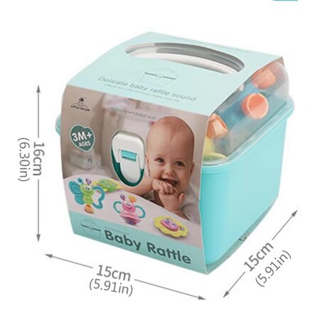 Set zornaitoare pentru bebe, + 3 luni, AcSmart 683517