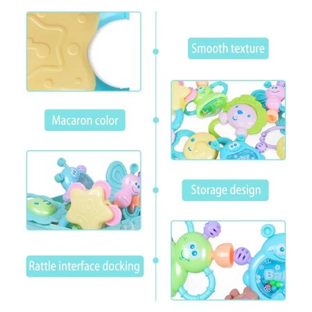 Set zornaitoare pentru bebe, + 3 luni, AcSmart 683518