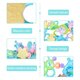 Set zornaitoare pentru bebe, + 3 luni, AcSmart 683518