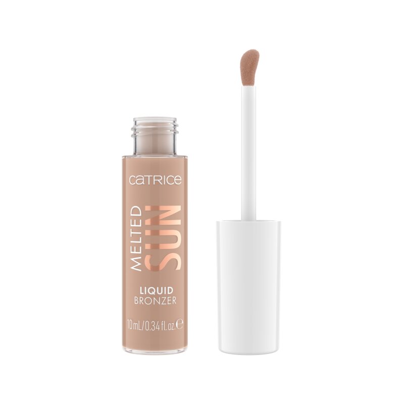 Bronzer lichid pentru fata Melted Sun, 005 Tan Lines, 10 ml, Catrice