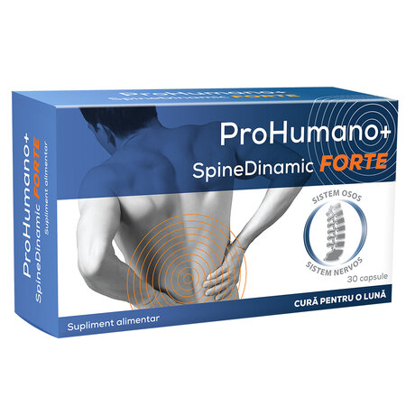 SpineDinamic Forte, 30 comprimate, Prohumano+