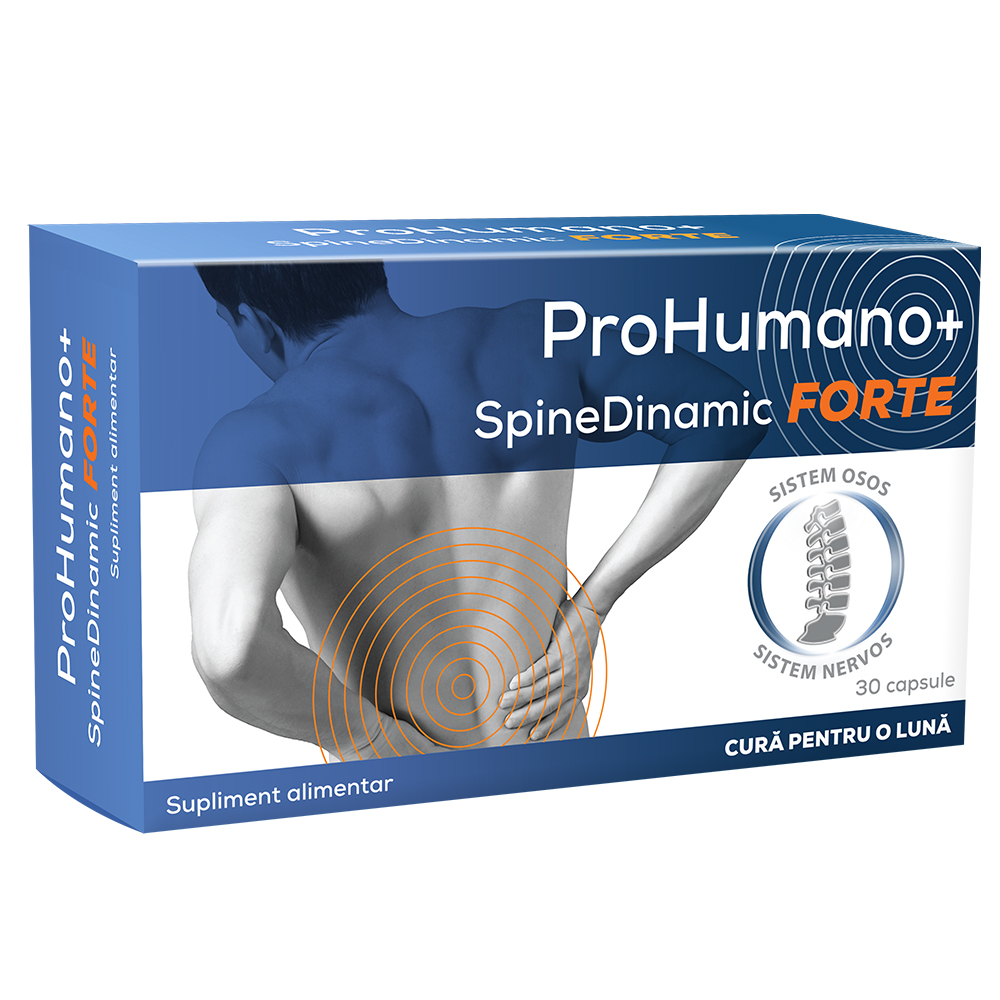 SpineDinamic Forte, 30 comprimate, Prohumano+