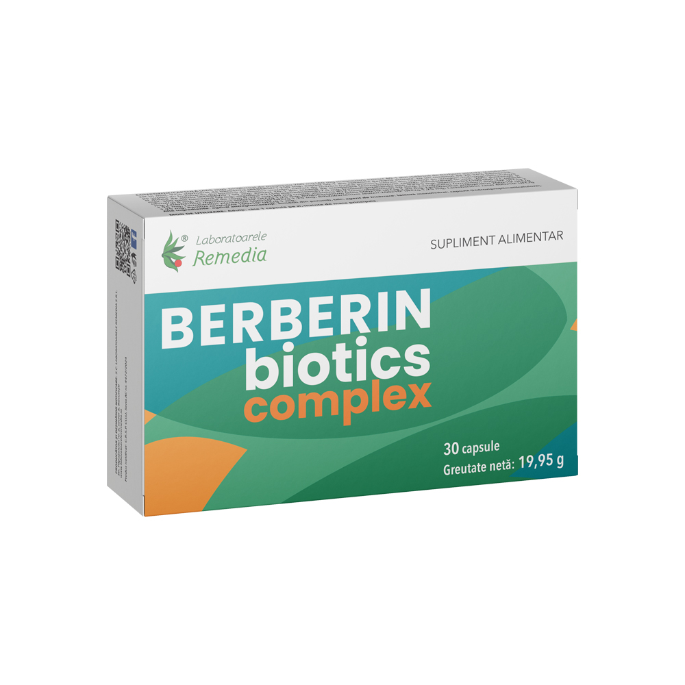 Berberin Bioticx Complex, 30 capsule, Remedia