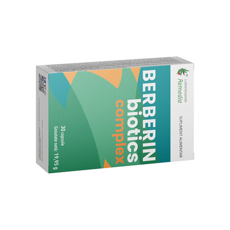 Berberin Bioticx Complex, 30 capsule, Remedia 683617