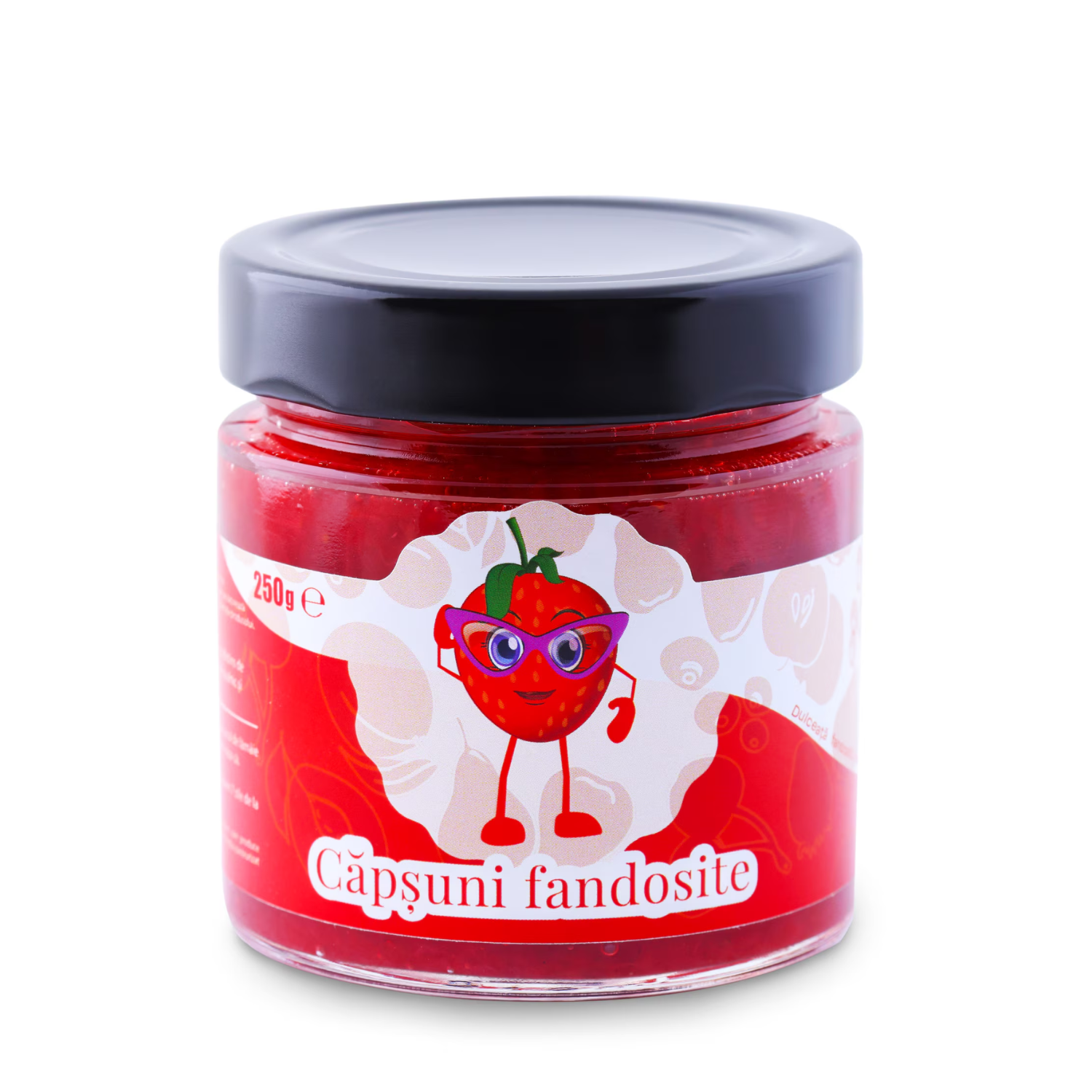 Dulceata de capsuni, 250 g, The Fancy Jar