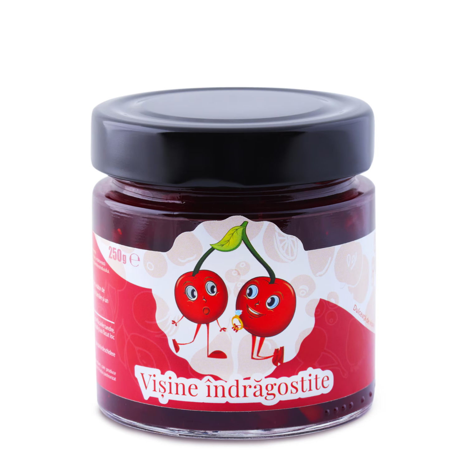 Dulceata de visine cu goji, 250 g, The Fancy Jar