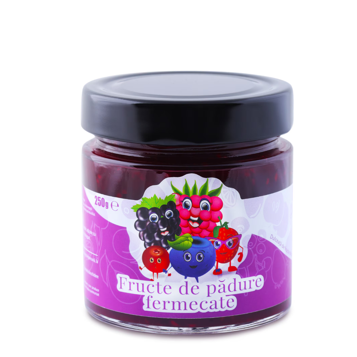 Dulceata de fructe de padure, 250 g, The Fancy Jar